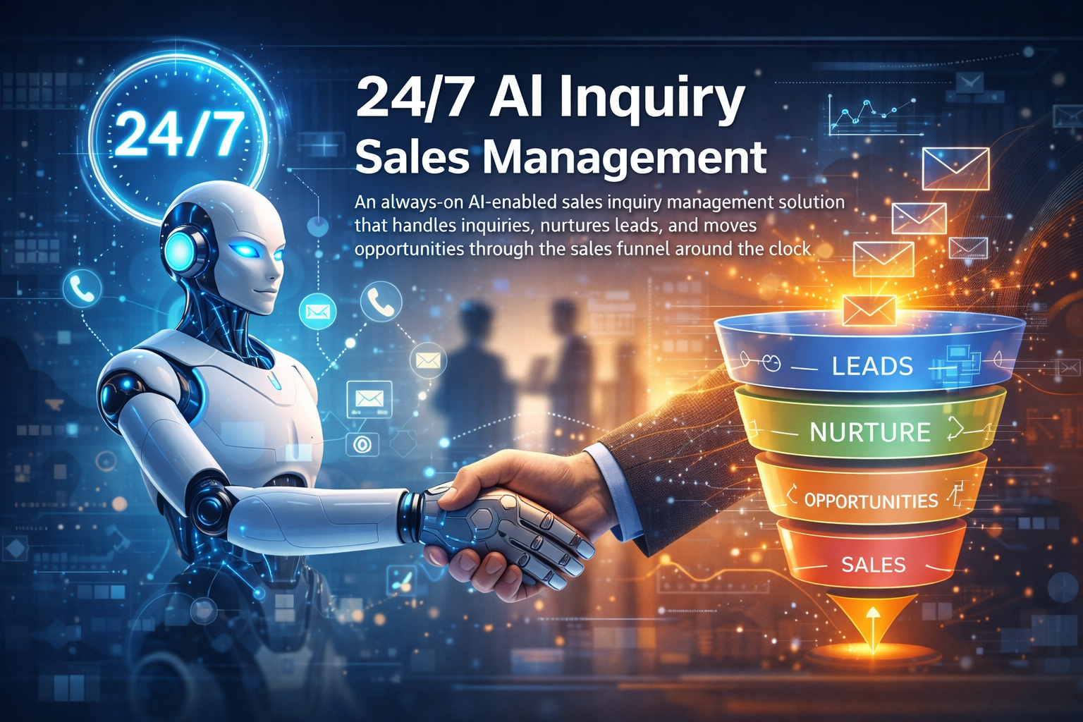ALBERTai 24/7 AI Inquiry Sales Management